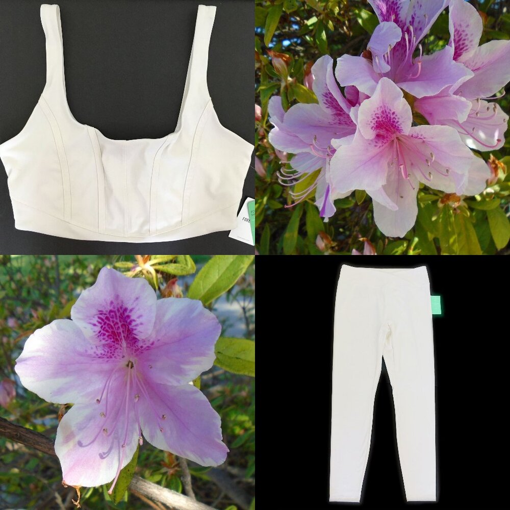 Nwt! Forever 21 Sports Bra ONLY in XL Cream - Off White